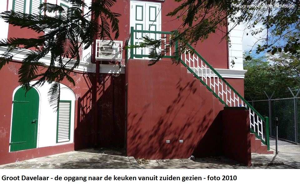 16. Groot Davelaar opgang naar de keuken vanuit het zuiden 2010